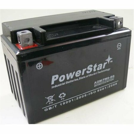 POWERSTAR Kawasaki Z1000 Replacement SLA Battery pm9-bs-012
